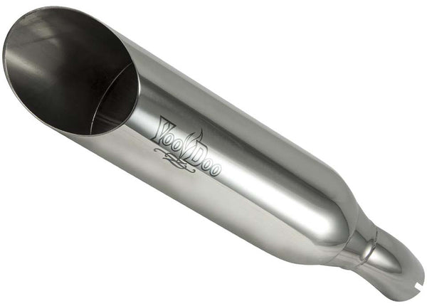 VOODOO 排气管 SHORTY SLIP-ON EXHAUST POLISHED
