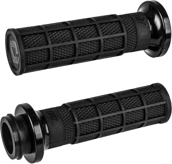 ODI 手把胶 V31HCW-BB-B Cable Throttle Lock-On Grip - 黑/黑