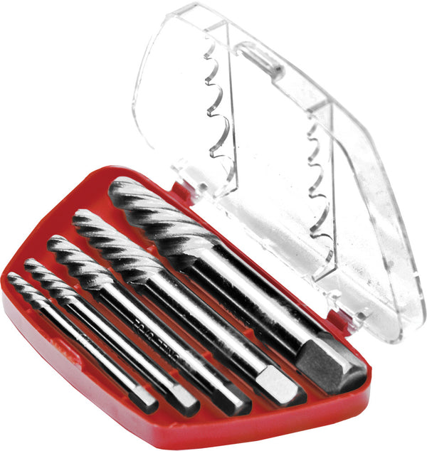 PERFORMANCE TOOL 工具 5 Piece Screw Extractor Set