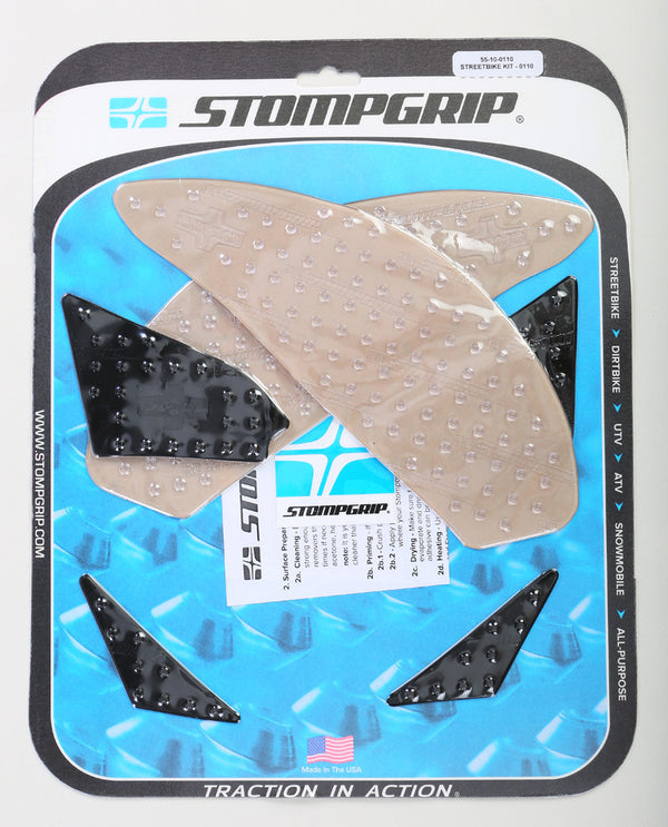 Stompgrip Suzuki Street Traction Pad Clear