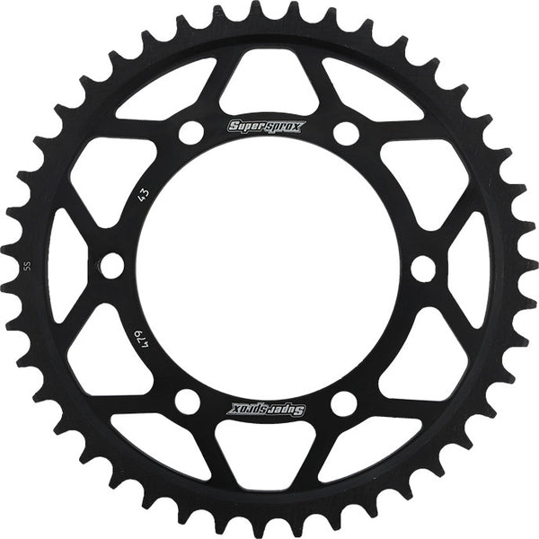 SUPERSPROX 后链轮 钢制 43T-530 黑 YAM
