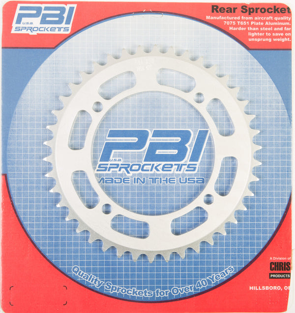 PBI 链轮 REAR SPROCKET ALUMINUM 42T-520 YAM