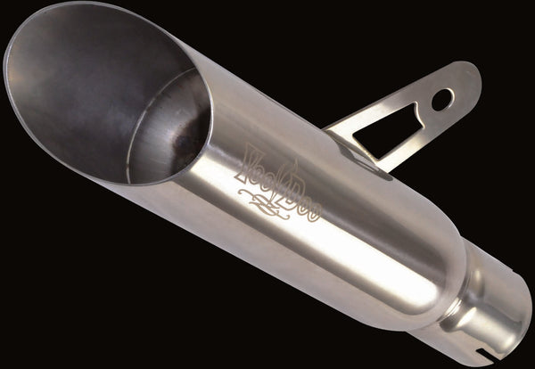 VOODOO 排气管 SHORTY EXHAUST SINGLE MUFFLER POLISHED