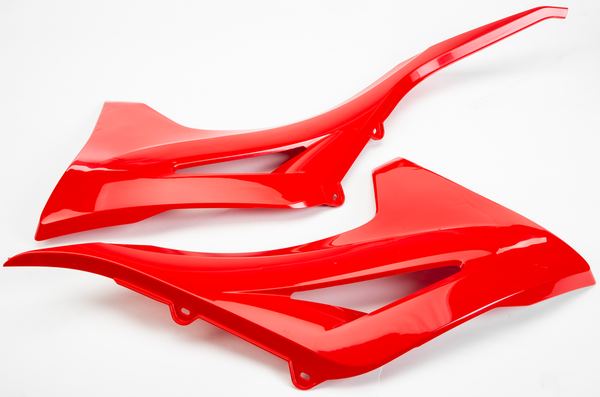 Polisport 水箱护板 Gas Gas Radiator Scoops RED GAS
