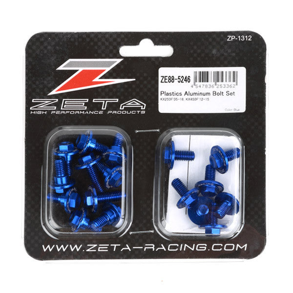 ZETA 五金件 ALUMINUM BOLT KIT BLUE