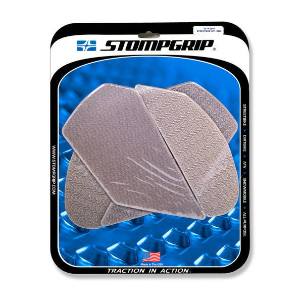 Stompgrip Kawasaki Tank Pad Kit Icon Clear