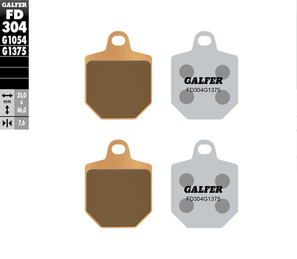 GALFER 刹车片 SINTERED CERAMIC FD304G1375