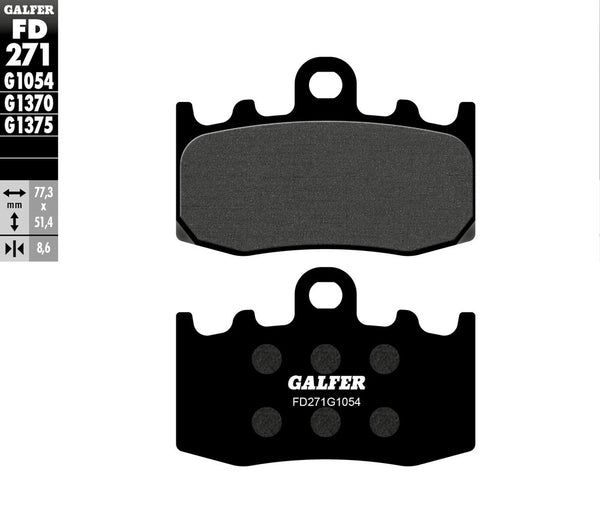 GALFER 刹车片 SEMI METALLIC FD271G1054