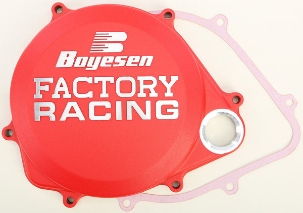 BOYESEN 发动机 FACTORY RACING CLUTCH COVER 红