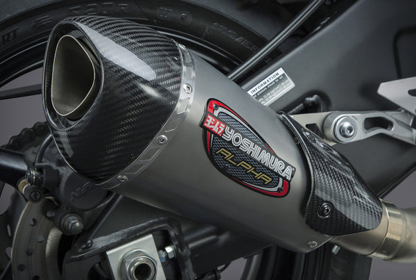 YOSHIMURA 排气管 EXHAUST STREET ALPHA-T SLIP-ON SS-SS-CF WORKS