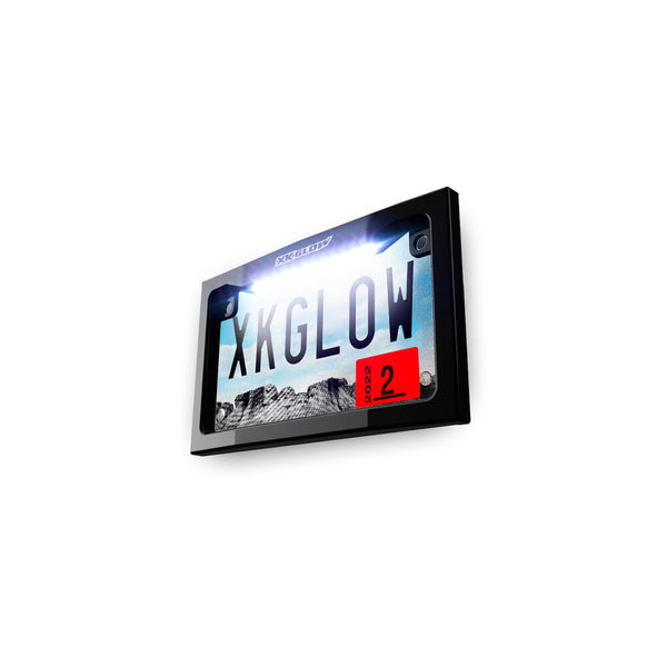 XK GLOW 照明 Lighted License Plate Frame