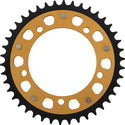 SUPERSPROX 链轮 REAR STEALTH SPROCKET ALU/STL 42T-520 GLD HAY/SUZ/TRI