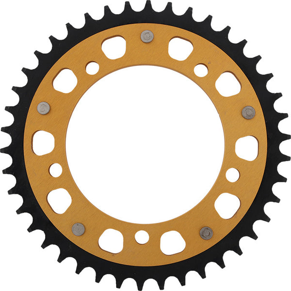 SUPERSPROX 链轮 REAR STEALTH SPROCKET ALU/STL 42T-520 GLD HAY/SUZ/TRI