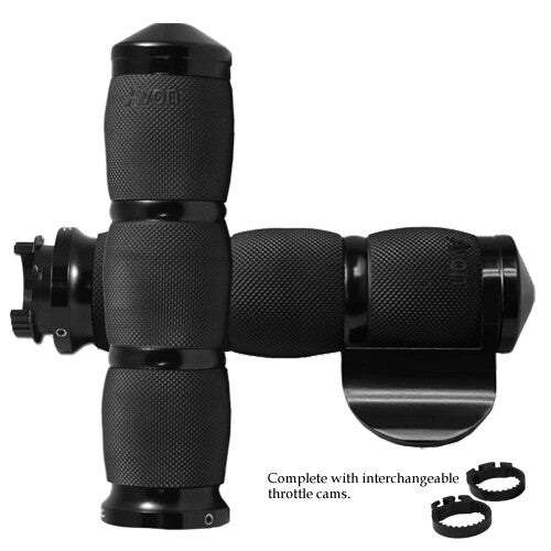 Avon 把套 Air Cushioned Grips W/Throttle Boss 1" Black