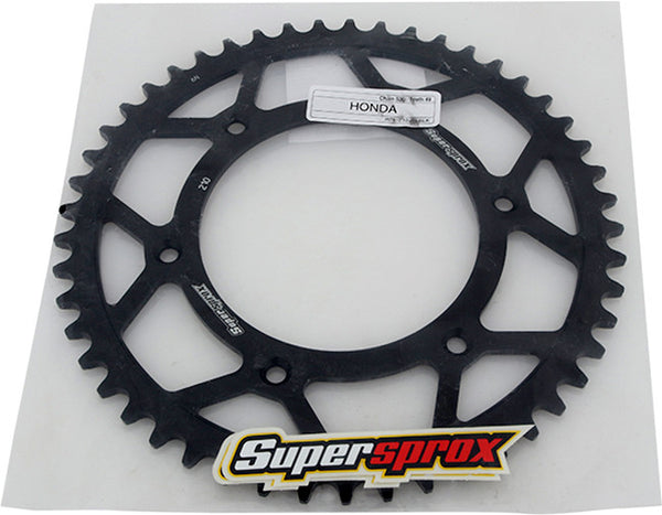 SUPERSPROX 后链轮 钢制 49T-520 黑 HON