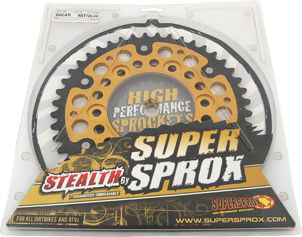 SUPERSPROX 链轮 REAR STEALTH SPROCKET ALU/STL 44T-520 GLD DUC