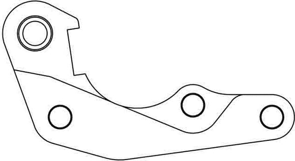 GALFER 刹车 280 TSUNAMI BRACKET ONLY