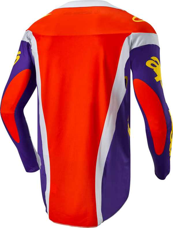 Alpinestars 骑行衣 Techstar Ocuri Jersey Men's Hot Orange/Purple/Black