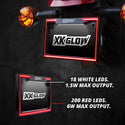 XK GLOW 照明 Motorcycle LED License Plate Frame w/Running Turn & Brake
