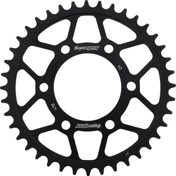 SUPERSPROX 后链轮 钢制 40T-520 黑 KAW/POL