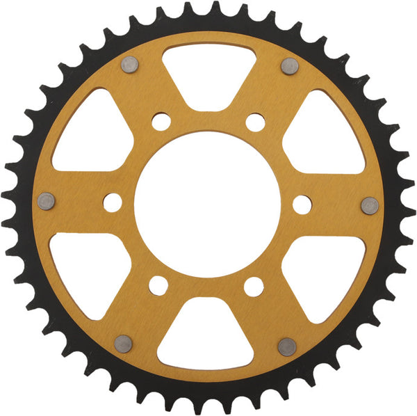 SUPERSPROX 链轮 REAR STEALTH SPROCKET ALU/STL 44T-520 GLD KAW/POL