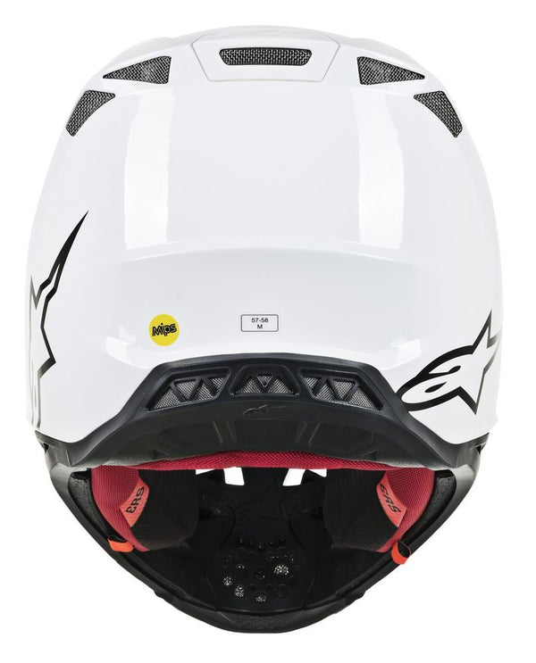 ALPINESTARS ALPINESTARS M8 头盔 Supertech M8 Solid Helmet White Gloss M-8