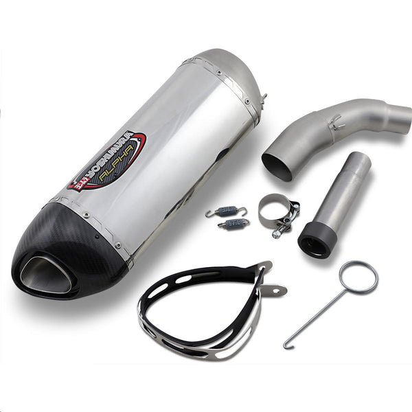 YOSHIMURA 排气管 STREET ALPHA SLIP-ON EXHAUST SS-SS-CF