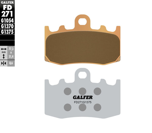 GALFER 刹车片 SINTERED CERAMIC FD271G1375