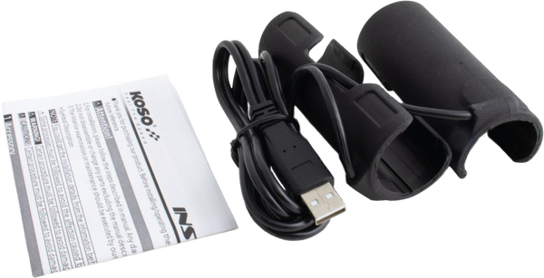 KOSO 手把胶 X-Claw Heated Grips Clamp-On Sleeve