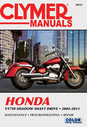 CLYMER 维修手册 HON VT750 SHAFT