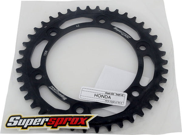 SUPERSPROX 后链轮 钢制 42T-520 黑 HON