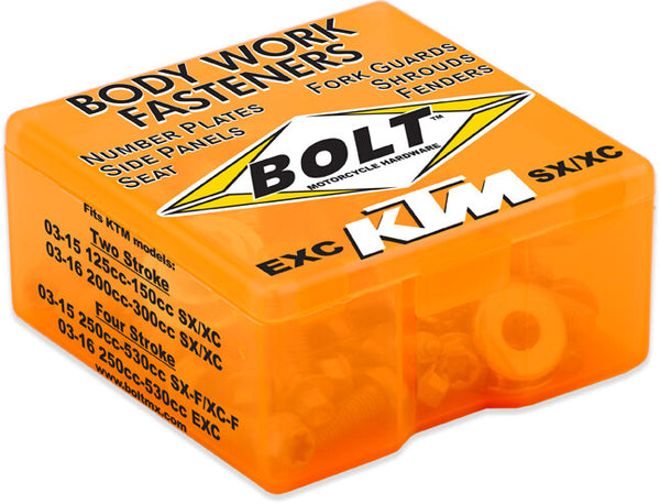 BOLT 五金件 FULL PLASTIC FASTENER KIT KTM