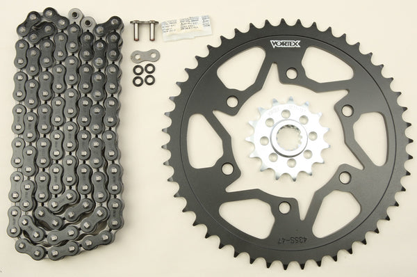 VORTEX 链轮/链条套件 STL/STL 15/47T SIL SX3 520-114L BLK