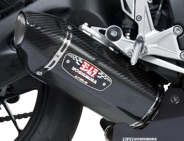 YOSHIMURA 排气管 EXHAUST RACE R-77 SLIP-ON SS-CF-CF