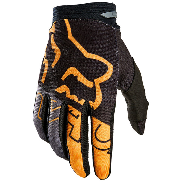 FOX 手套 青少年款 Youth 180 Skew Gloves [黑/金]