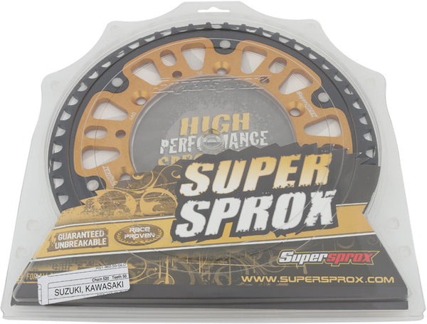 SUPERSPROX 链轮 REAR STEALTH SPROCKET ALU/STL 50T-520 GLD KAW