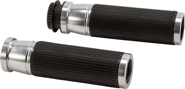 PUIG 脚踏/换挡杆/脚刹 GRIPS HI-TECH ACCENT SILVER
