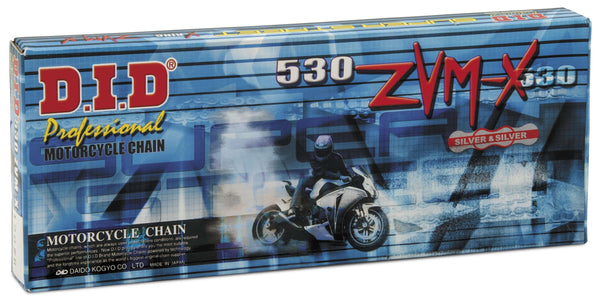D.I.D 链条 SUPER STREET 530ZVMX-130L X-RING CHAIN NATURAL