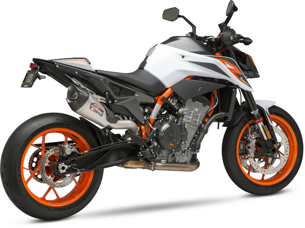 YOSHIMURA 排气管 EXHAUST STREET AT2 SLIP-ON SS/SS/CF