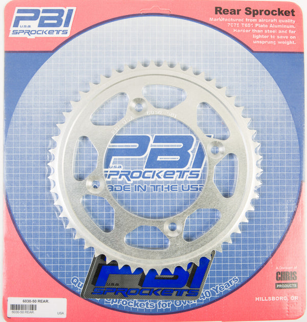 PBI 链轮 REAR SPROCKET ALUMINUM 50T-428 SUZ/YAM
