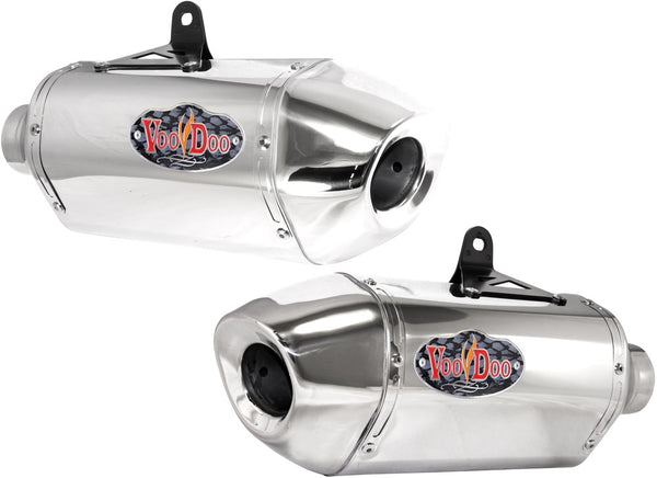 Voodoo Kawasaki Performance Series Exhaust Polished