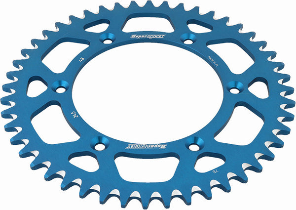 SUPERSPROX 链轮 REAR SPROCKET ALUMINUM 48T-520 BLU YAM