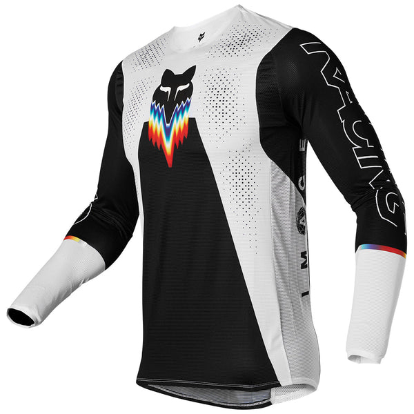 FOX Flexair 骑行衣 Flexair 骑行服 Relm Jersey [黑/白]