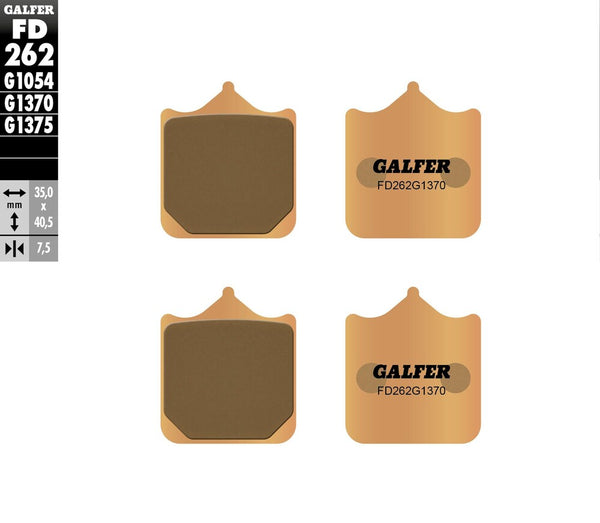 GALFER 刹车片 SINTERED FD262G1370