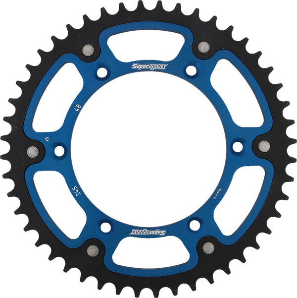 SUPERSPROX 链轮 REAR STEALTH SPROCKET ALU/STL 48T-520 蓝 YAM