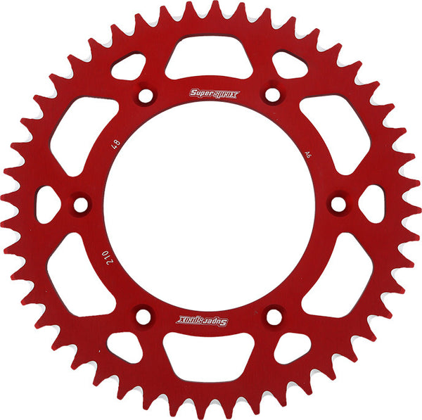 SUPERSPROX 链轮 REAR SPROCKET ALUMINUM 48T-520 RED HON