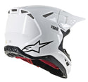 ALPINESTARS ALPINESTARS M8 头盔 Supertech M8 Solid Helmet White Gloss M-8