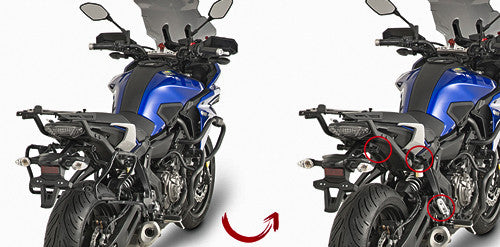 GIVI 支架 SIDE CASE HARDWARE V35