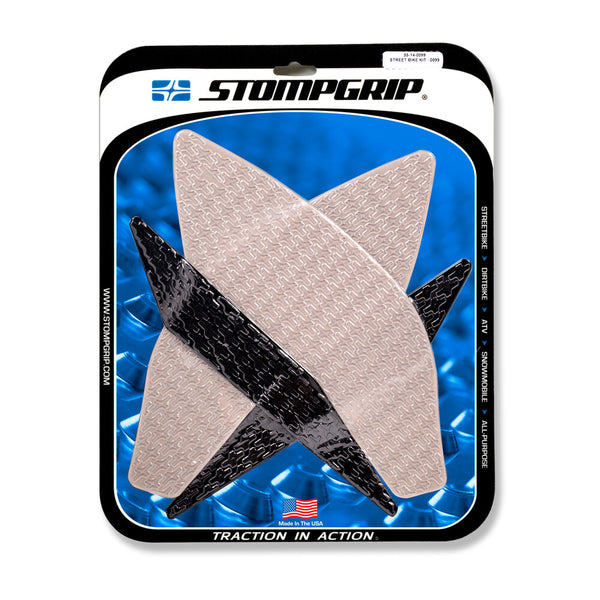 Stompgrip Yamaha Tank Pad Kit Icon Clear