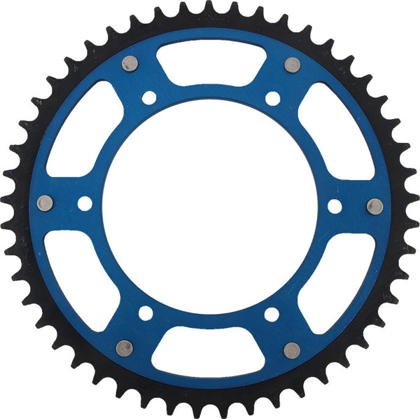SUPERSPROX 链轮 REAR STEALTH SPROCKET ALU/STL 49T-520 蓝 YAM